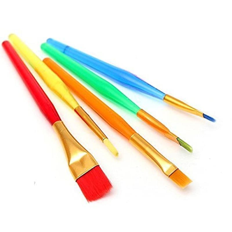 7 Pcs Painting Brush Set for Watercolor and Acrylic Art
