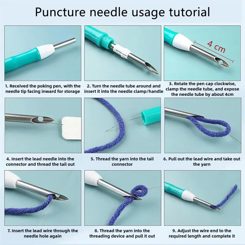 Punch Needle Embroidery Kit for Beginners