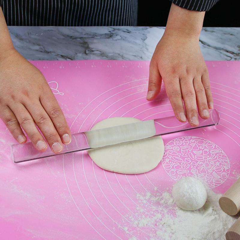 Acrylic Clay Roller — Clear Rolling Pin for Polymer & Air Dry Clay