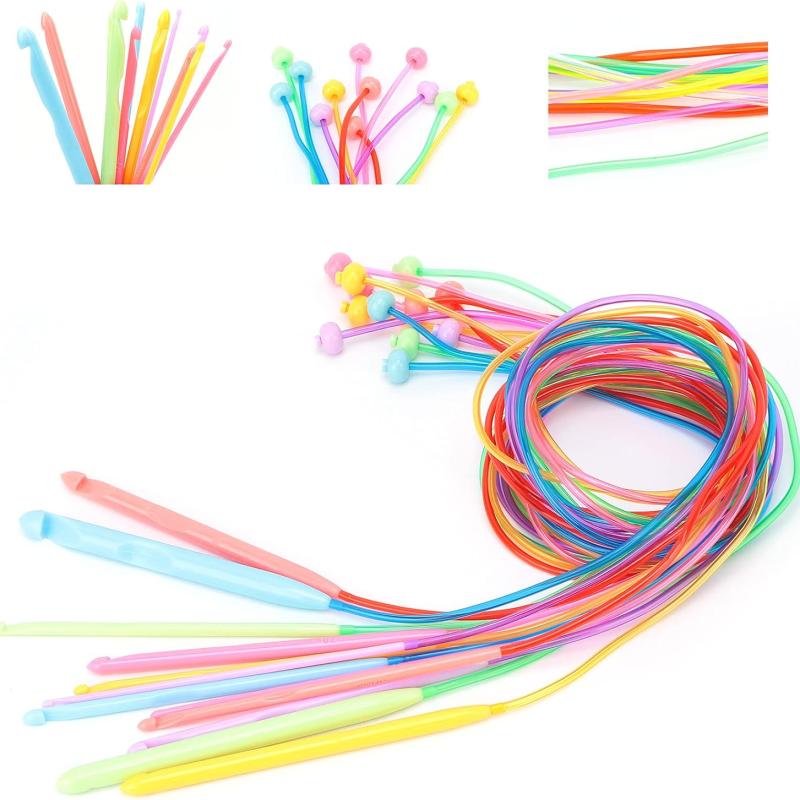 Afghan Crochet Hook 120cm Plastic Handle