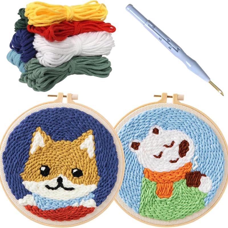 Punch Needle Embroidery Tool