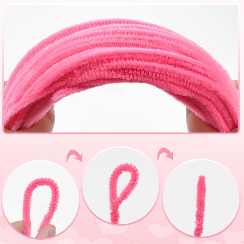 50Pcs Chenille Pipe Cleaners for Crafts