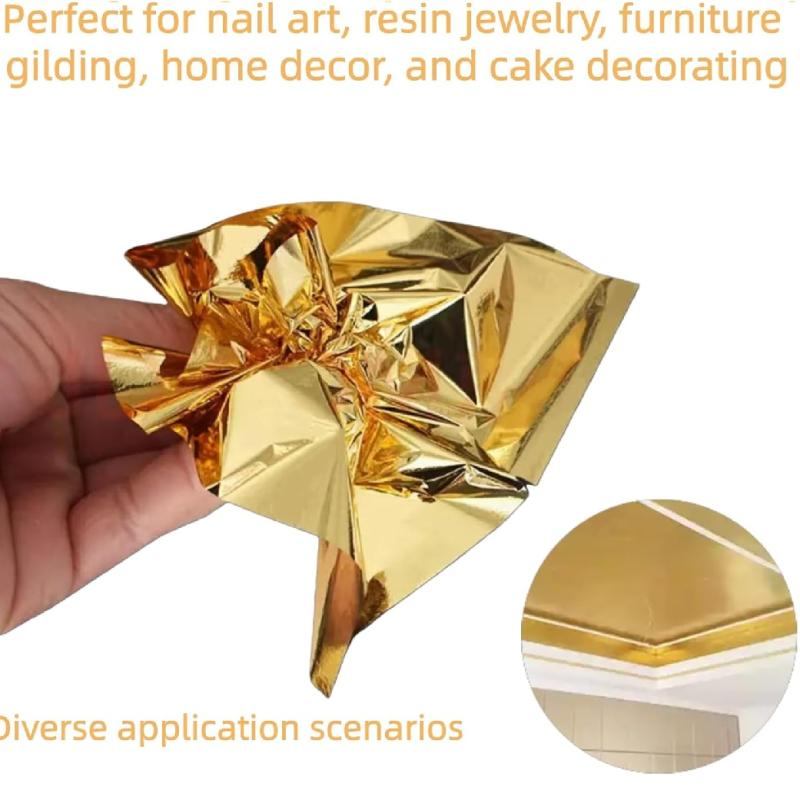 Foil Leaf Sheets for Resin Crafts