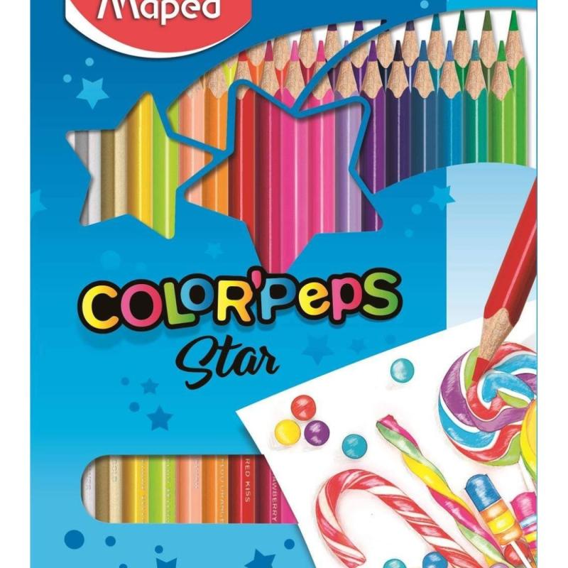 Maped Color’Peps Star Coloured Pencils 36 Colours