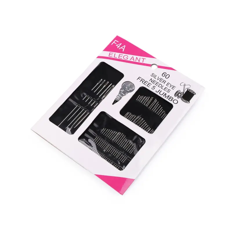 60 Piece Hand Sewing Needle Set Assorted Sizes