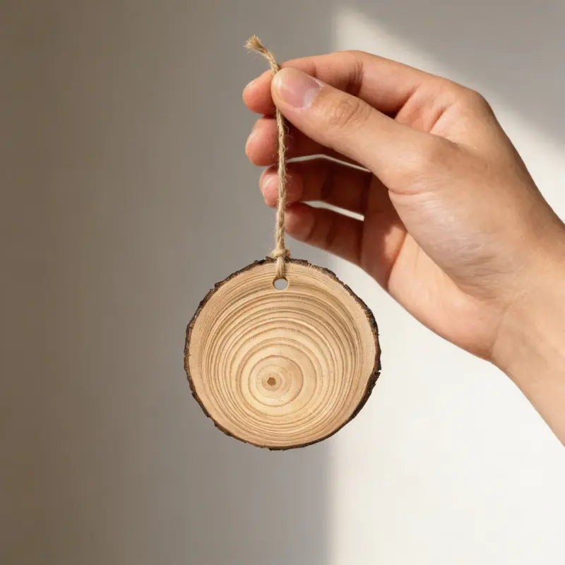 Blank Wood Slice Tags for Crafts