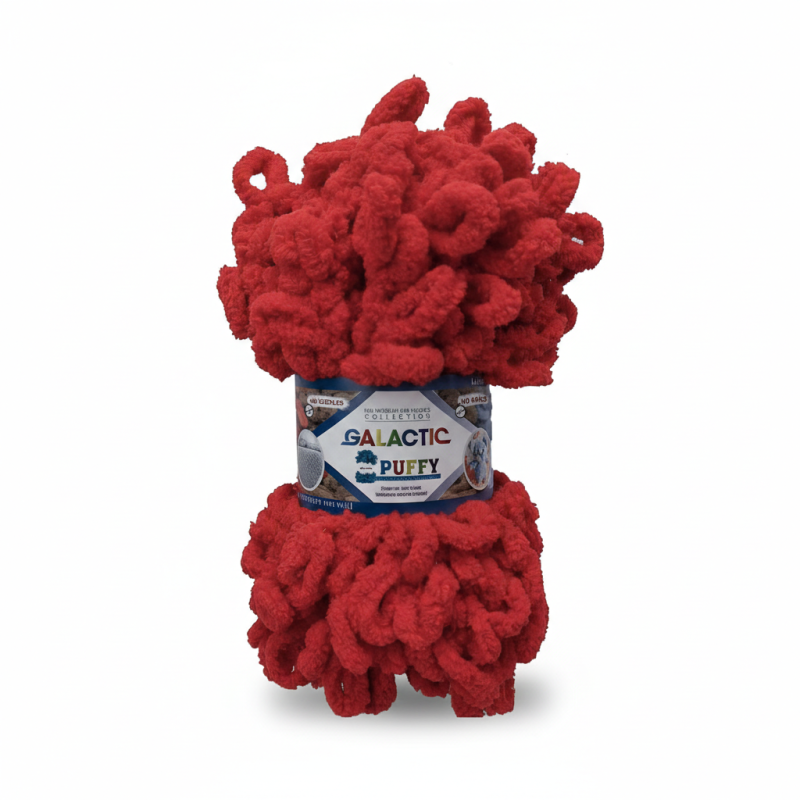 خيط جالاكتيك بافي فخم للحياكة والكروشيه