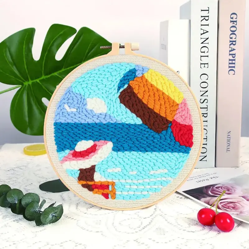 Punch Needle Embroidery Kit for Beginners