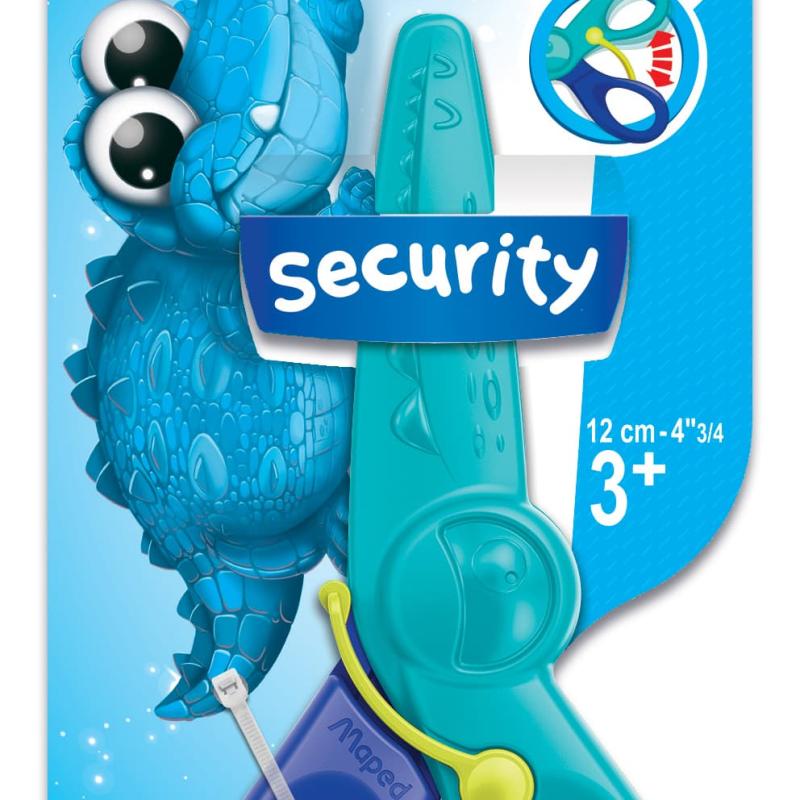 Maped KidiCut Spring-Assisted Plastic Safety Scissors