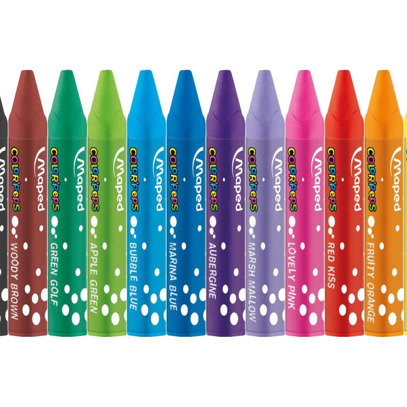 Maped Color’Peps Oil Pastels Pack of 12