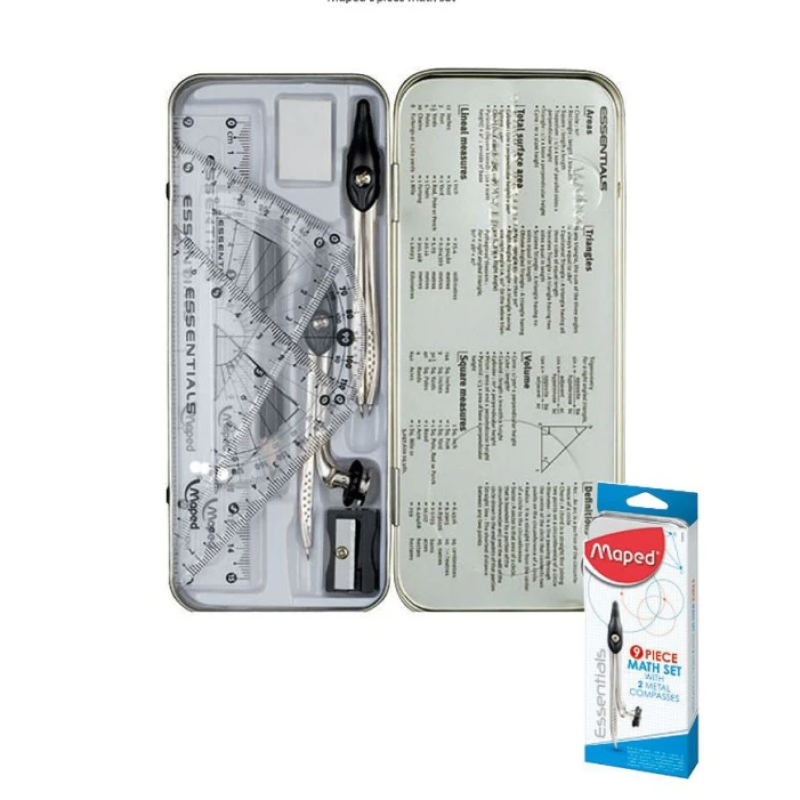 Maped Essentials 9-Piece Math Set