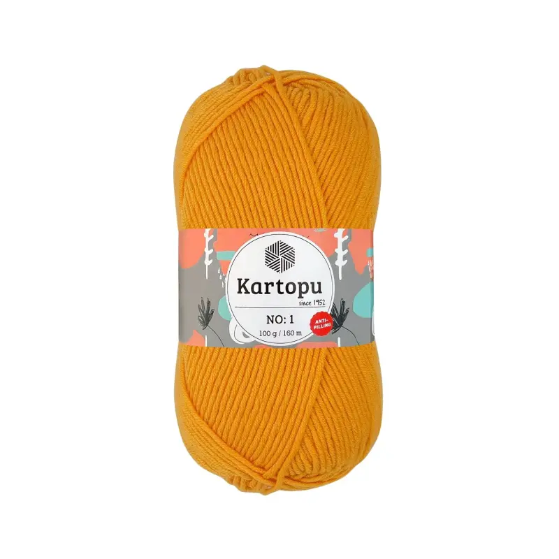 Kartopu Yarn Soft and Durable for Knitting and Crochet