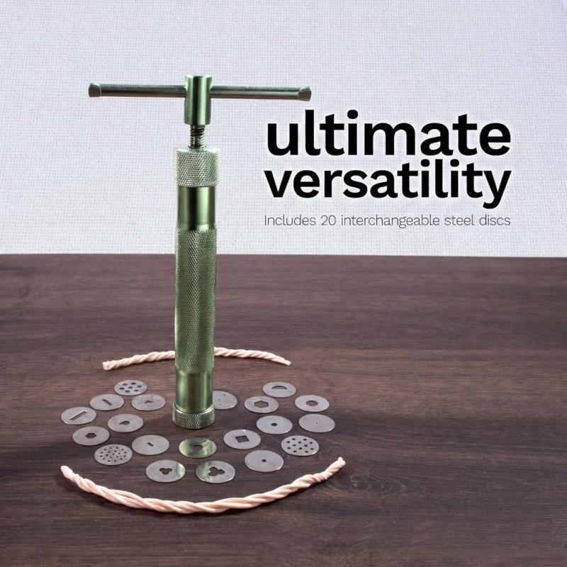 Polymer Clay Extruder Set — 21 Pieces