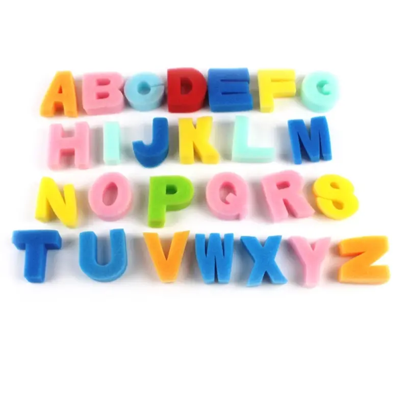 Alphabet Sponge Set – 26 Pcs for Kids Art & DIY Crafts