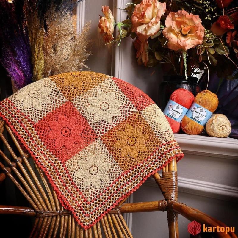 كارتوبو لوتس – خيط بملمس ساتان للحياكة الصيفية