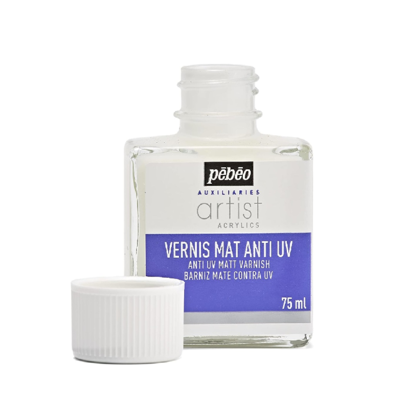 ورنيش بيبيو مطفي شفاف 75مل