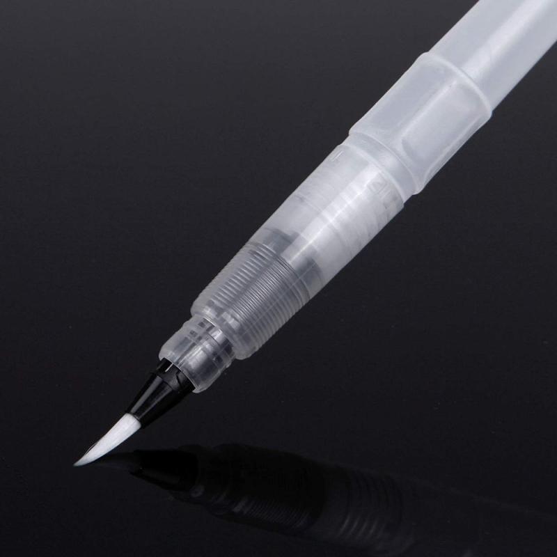 قلم فرشاة ماء قابل لإعادة التعبئة