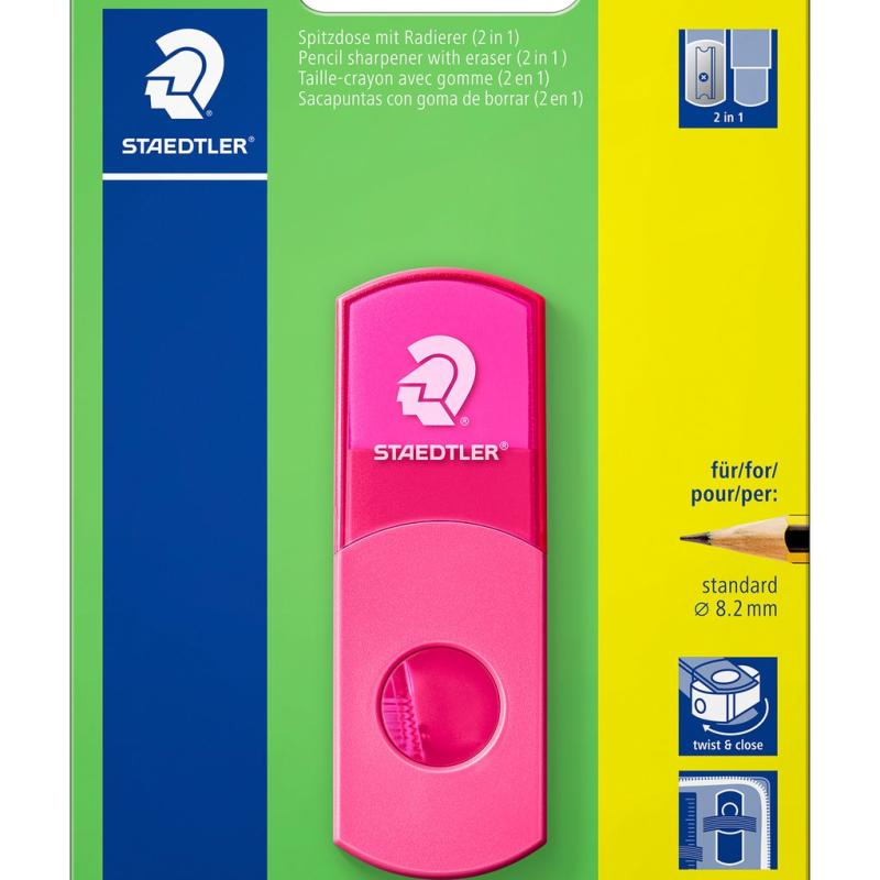 STAEDTLER 2in1 sharpener with eraser