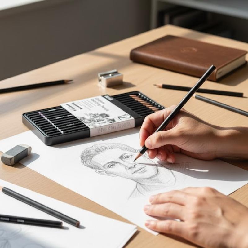 Dunix Graphite Sketching Pencils – Professional Art Set